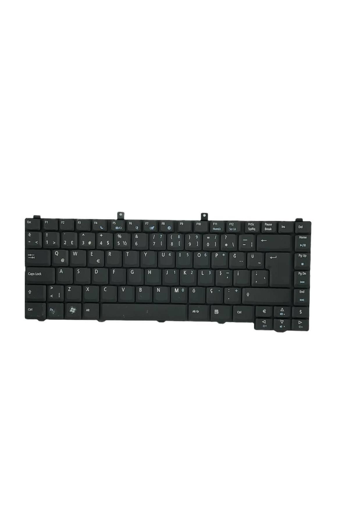 Acer ile Uyumlu Aspire 5030, 5100, 5101, 5102, 5110, 5113 Notebook Klavye Siyah TR