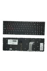 Lenovo ile Uyumlu Flex 3-1570, Flex 3-1580 Notebook Klavye Işıklı Siyah TR