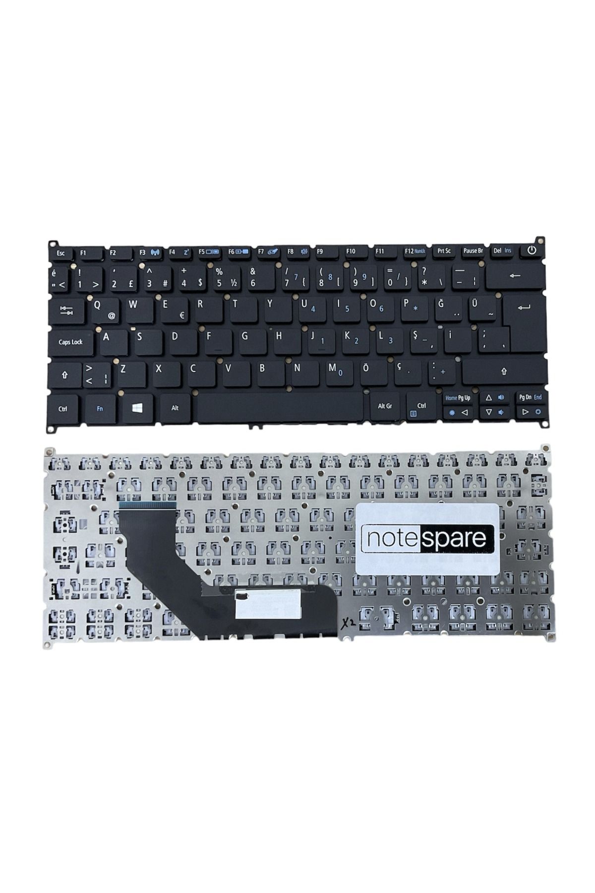 Acer ile Uyumlu Swift 3 0KN1-201TU11, OKN1-201TU11 Notebook Klavye Siyah TR