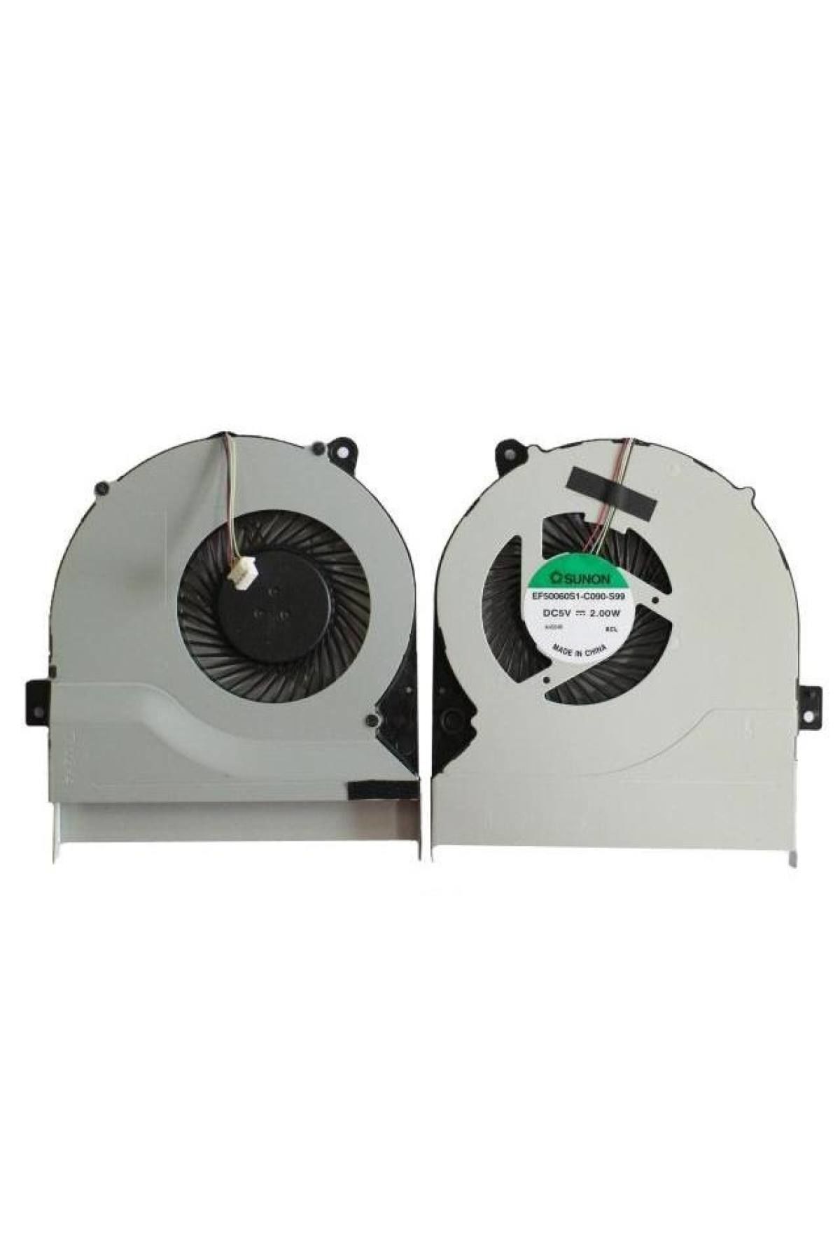 Asus ile Uyumlu U58CB, U58CM, V550CB, V550CM Cpu Fan, İşlemci Fanı Versiyon 1