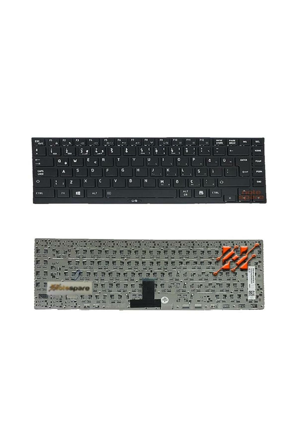 Toshiba ile Uyumlu Portege R700-10E, R700-110, R700-115, R700-12D Notebook Klavye Siyah TR
