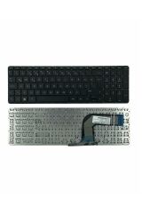 Hp ile Uyumlu Pavilion 15-P025St (J8E71Ea), 15-P025St (J8E71Ea)  Notebook Klavye Siyah TR