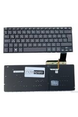 Asus ile Uyumlu ZenBook UX303UB-R4088T, UX303UB-R4096T Klavye Işıklı Siyah Büyük Enter Versiyon TR