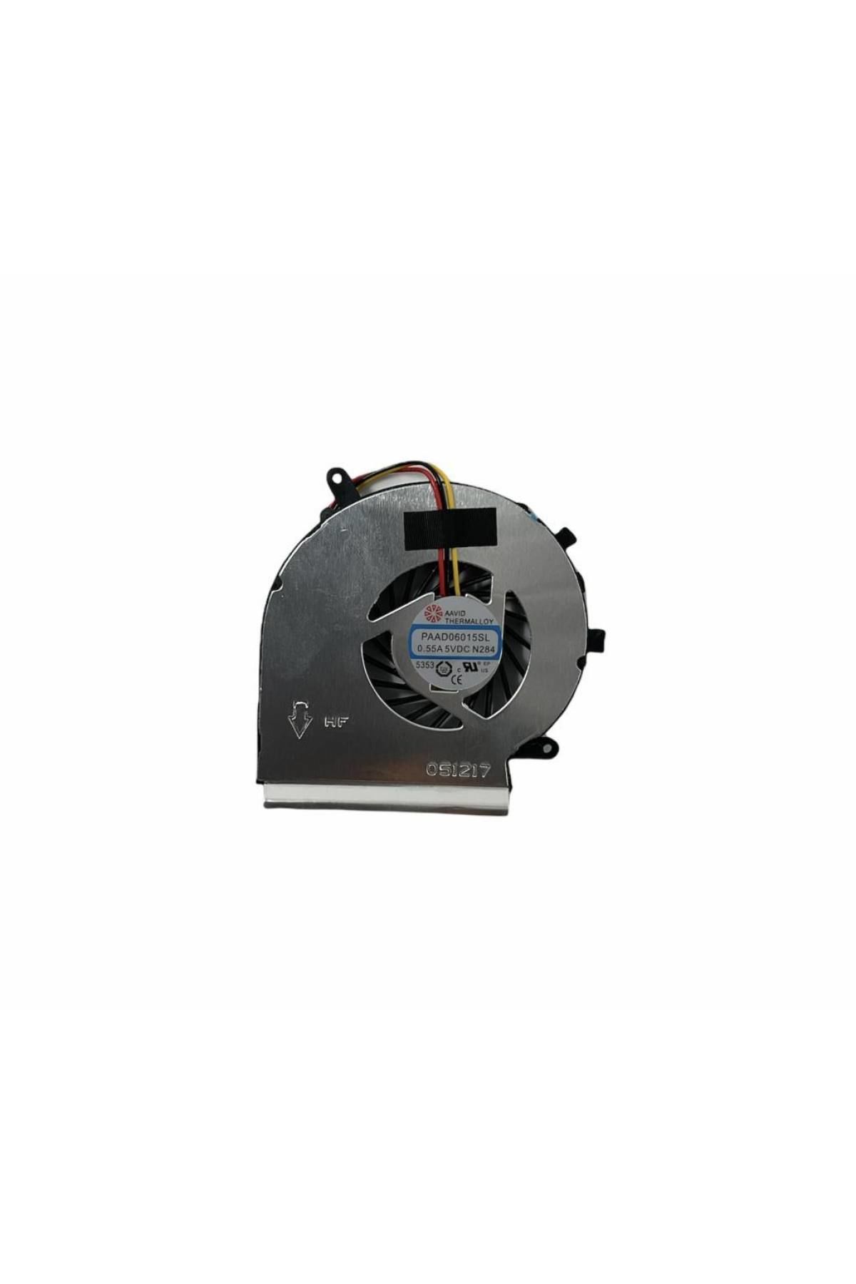 MSI ile Uyumlu GP62M 7RDX-2683XTR, GP62M 7REX-1618XTR Cpu Fan, İşlemci Fanı 3 Pin