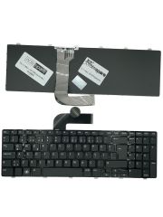 Dell ile Uyumlu Inspiron 15r M5110 P17f, 15r M5110 P17f001 Notebook Klavye Siyah TR