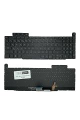 Asus ile Uyumlu ROG OKN1-4L2TU11 REV:R1.0 TR Notebook Klavye Işıklı Siyah TR