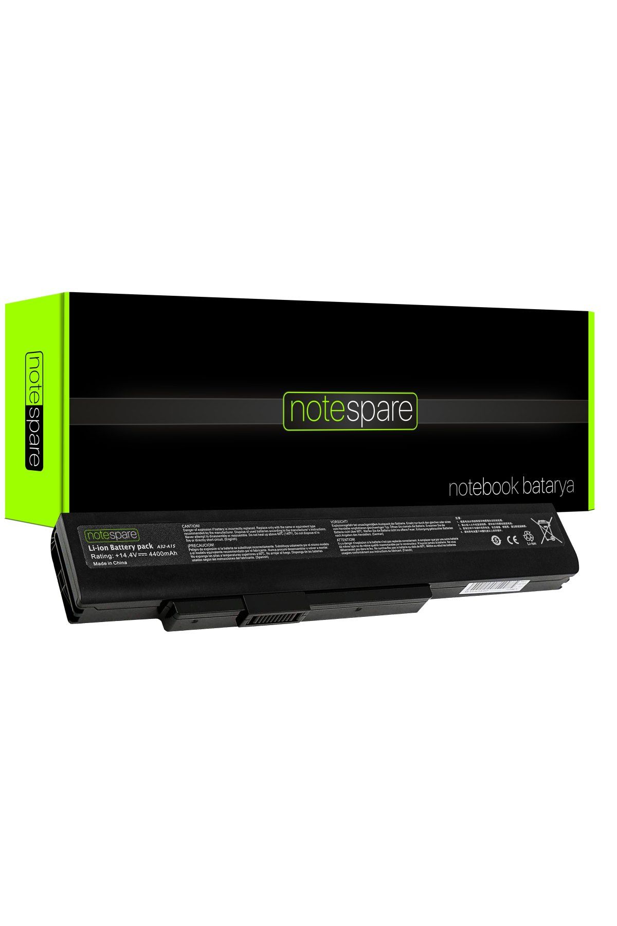 Casper ile Uyumlu CNB.B820-2K05S, CNB.B950-4K05B, CNB.B950-4L05B Notebook Batarya Pil