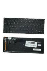 Asus ile Uyumlu TP410UF-EC034T, TP410UR-EC065T, TP410UR-EC084T Notebook Klavye Işıklı Siyah TR