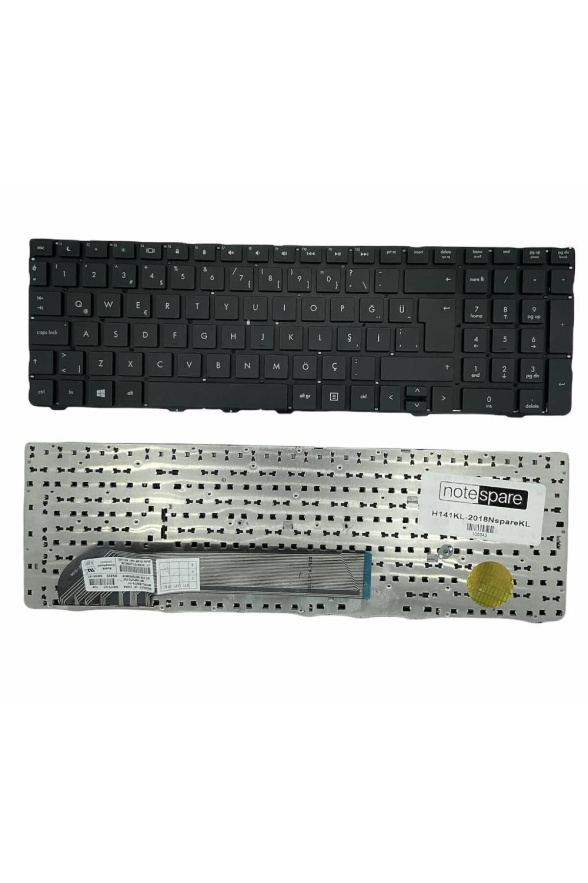 Hp ile Uyumlu ProBook 4530S, 4535S, 4730S Notebook Klavye Siyah TR