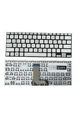Asus ile Uyumlu Vivobook 14 X415 Intel Celeron N4020 Notebook Klavye Gümüş Gri TR