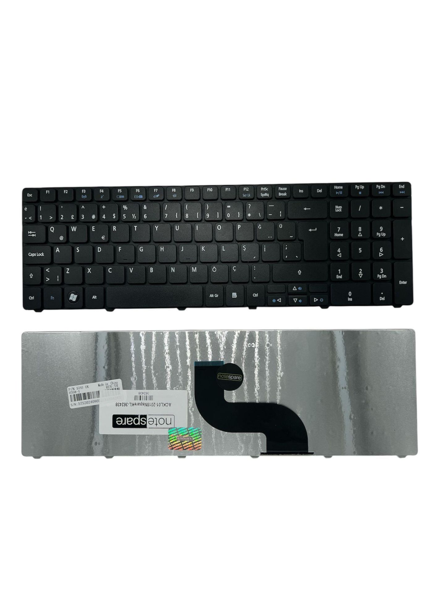 Acer ile Uyumlu PEW90, PEW91, PEW92, PEW96, PSWE0 Notebook Klavye Siyah TR