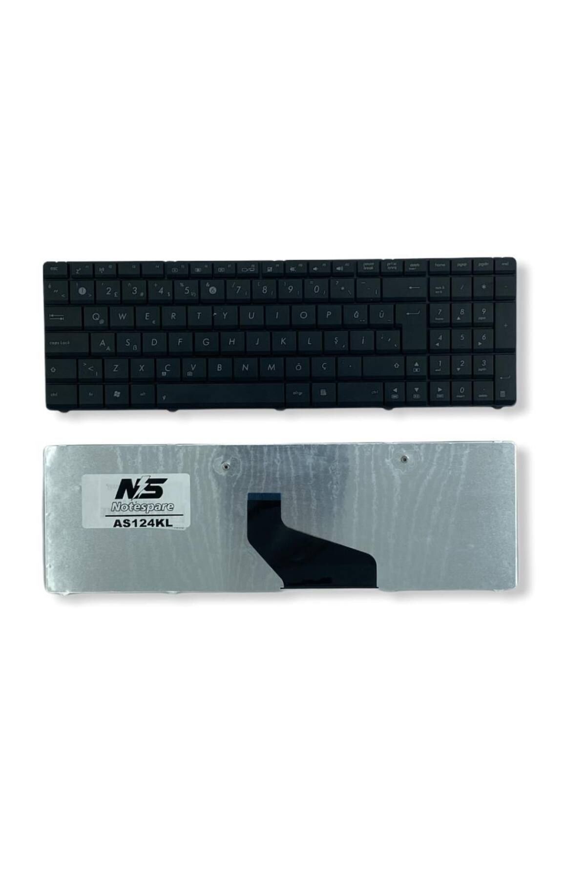 Asus ile Uyumlu K73B, K73BE, K73BR, K73BY, K73T, K73TA, K73TK Notebook Klavye Siyah TR