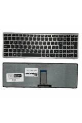 Lenovo ile Uyumlu 25211258, 25211323, 25211266, 25205673 Notebook Klavye Gümüş Gri TR