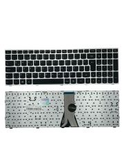 Lenovo ile Uyumlu B5130 Type 80LK, E5180 Type 80QB Notebook Klavye Gümüş Gri TR