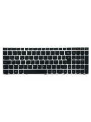 Lenovo ile Uyumlu B5130 Type 80LK, E5180 Type 80QB Notebook Klavye Gümüş Gri TR