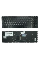 Toshiba ile Uyumlu MP-13R76TQJ920, MP-13R83US-9201, MP-13R86P0-9201 Işıklı Klavye Siyah TR