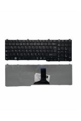 Toshiba ile Uyumlu AEBL6U00020-US, AEBL6U00110-US, AEBL6U00120-US Notebook Klavye Siyah TR