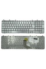 Hp ile Uyumlu Pavilion DV7-1119ET, DV7-1120ET, DV7-1123ET, DV7-1125ET Notebook Klavye Gümüş Gri TR