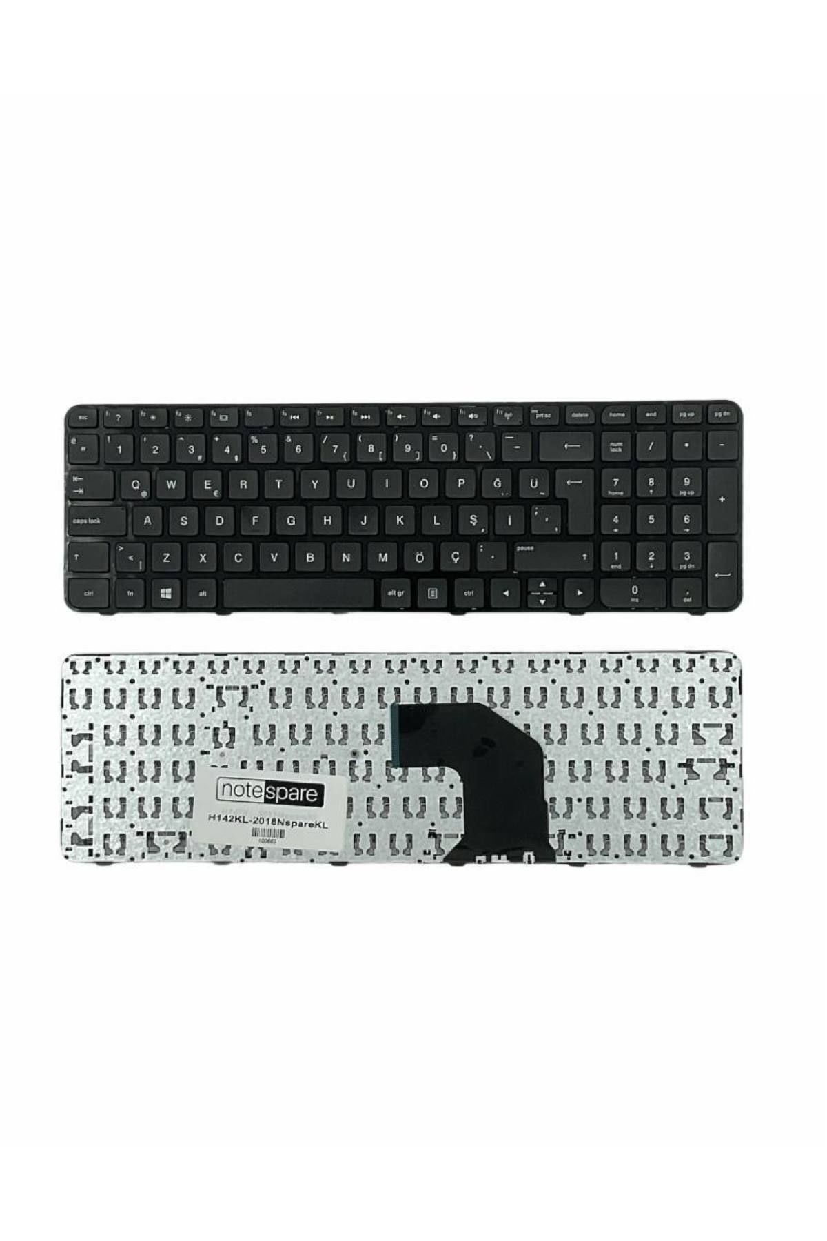 Hp ile Uyumlu Pavilion G6-2310Et (D4M85Ea), G6-2310St (D4M86Ea) Notebook Klavye Siyah TR