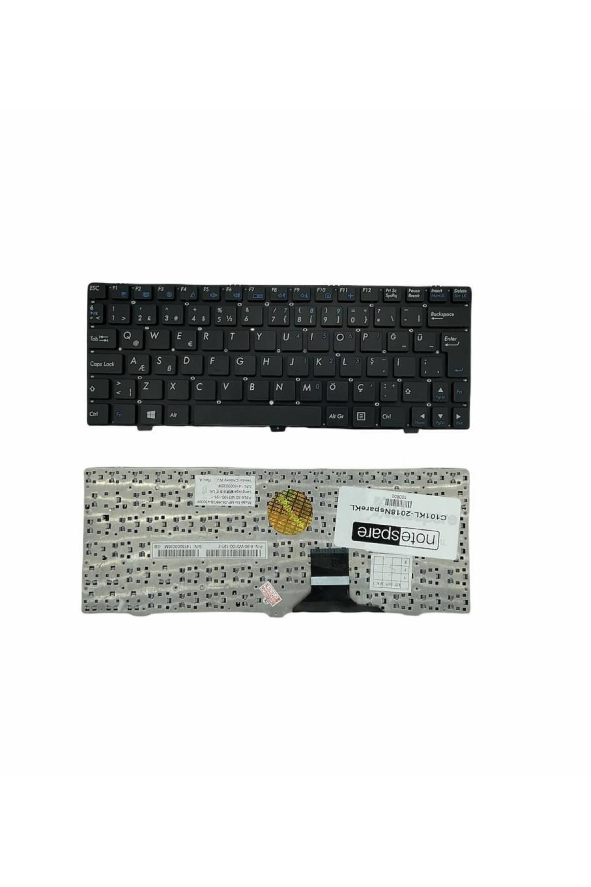 Grundig ile Uyumlu 6-80-W3100-252-1 Notebook Klavye Siyah TR