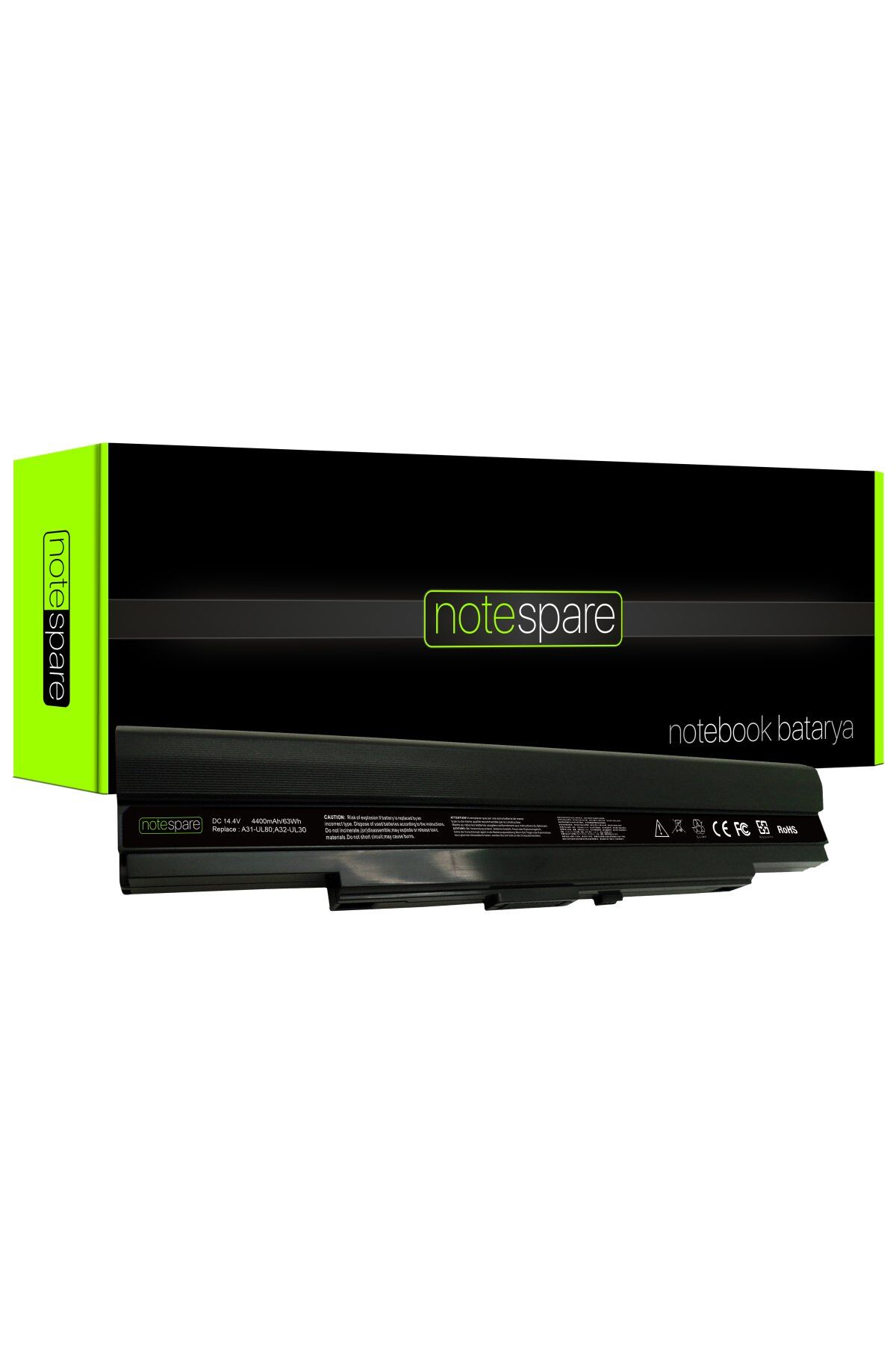 Asus ile Uyumlu UL80VT, X5G, X5GA, X5GAG, X5GV, X5GVG, X5GVT Notebook Batarya Pil