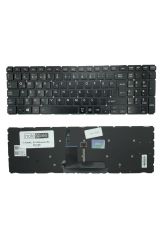 Toshiba ile Uyumlu Satellite L50-B-1NH, L50-B-1NJ, L50-B-1Q6, L50-B-1QW Işıklı Klavye Siyah TR