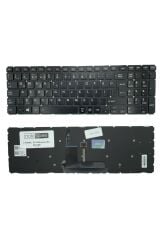 Toshiba ile Uyumlu Satellite L50-C-116, L50-C-11R, L50-C-125, L50-C-159 Işıklı Klavye Siyah TR