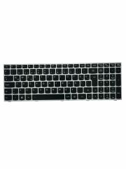 Lenovo ile Uyumlu B5080, B50-80, B5130, B51-30, B5135, B51-35 Işıklı Klavye Gümüş Gri TR
