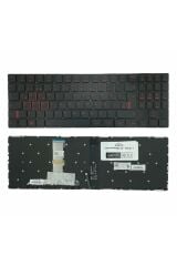 Lenovo ile Uyumlu Legion Y540-15IRH-PG0 81SY00LTTX Notebook Klavye Işıklı Siyah TR