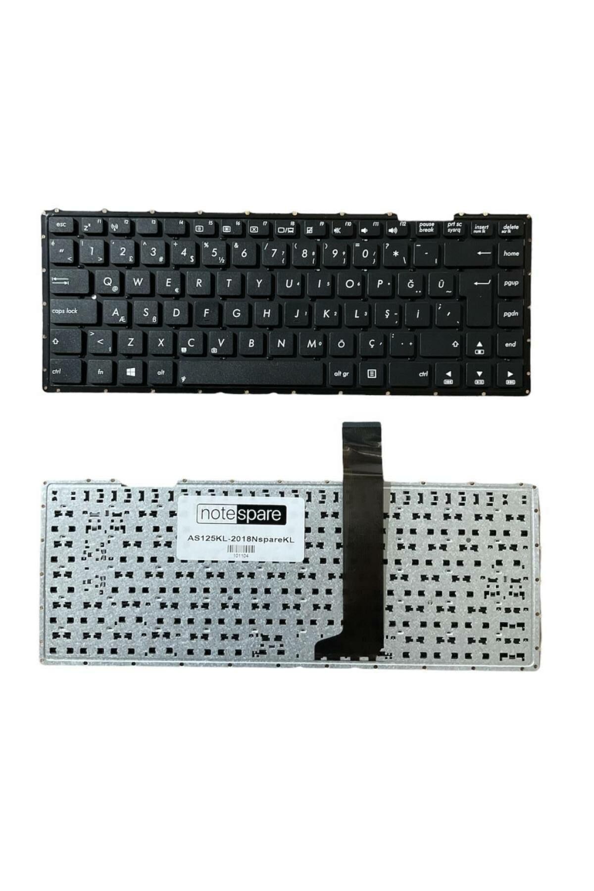 Asus ile Uyumlu P450LD, P450LDV, P450LN, S401, S401A, S401U Notebook Klavye Siyah TR