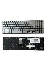 Samsung ile Uyumlu NP870Z5E-X01TR, NP870Z5E-X02TR Notebook Klavye Işıklı Gümüş Gri TR