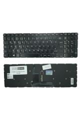 Toshiba ile Uyumlu Satellite L50D-B-10W, L50D-B-10X, L50D-B-11T, L50D-B-127 Işıklı Klavye Siyah TR