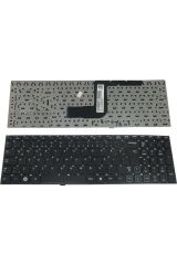Samsung ile Uyumlu NP-E5510-S01TR, NP-RC510-S02TR, NP-RC510-S03TR Notebook Klavye Siyah TR