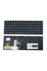 Hp ile Uyumlu EliteBook Folio HSN-Q02C, L02267-001, L02267-141 Notebook Klavye Işıklı Siyah TR