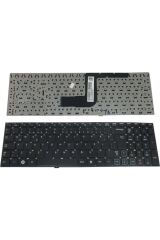 Samsung ile Uyumlu NP-RV515-A05TR, NP-RV515-AD1TR, NP-RV518-S02TR Notebook Klavye Siyah TR