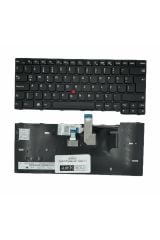 Lenovo ile Uyumlu ThinkPad E431, E440, E450, E450c, E455, E460 Notebook Klavye Siyah TR