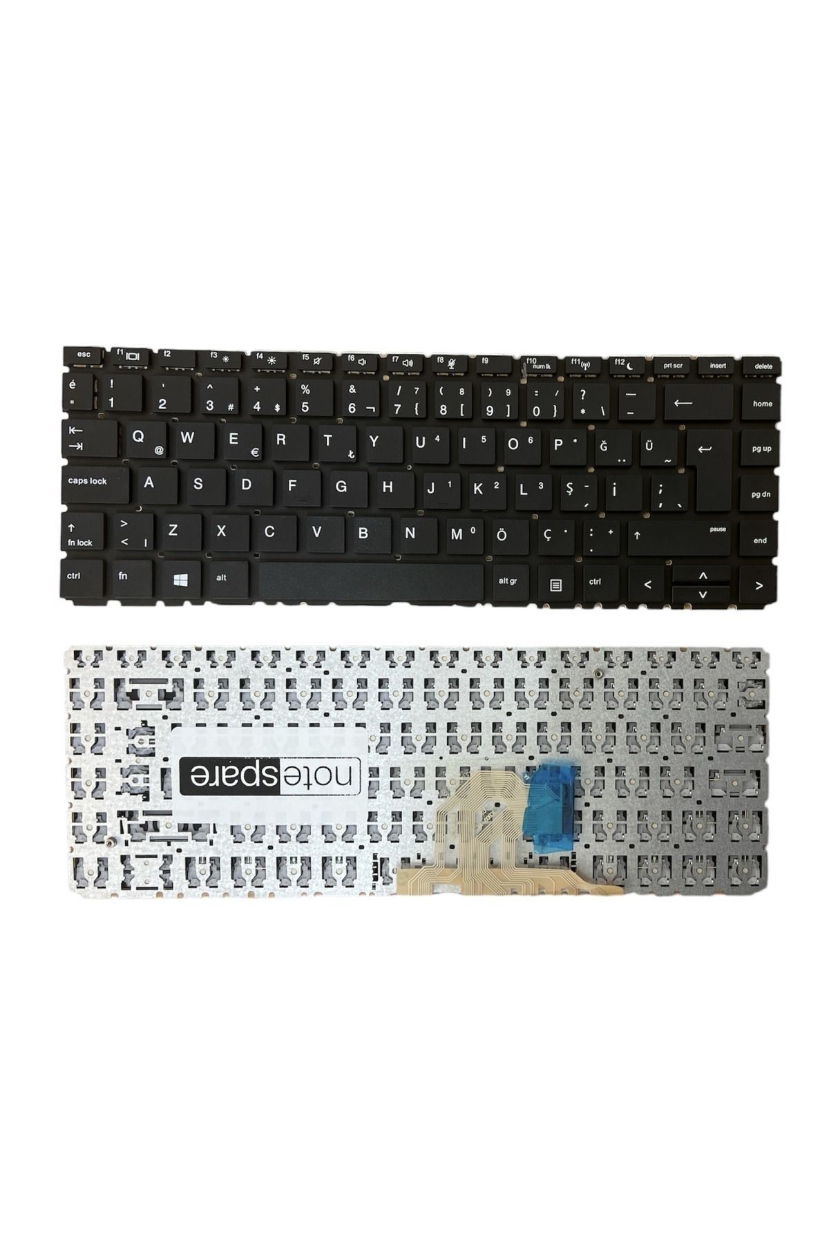 Hp ile Uyumlu Probook 440 G6 İ7-8565u Klavye Siyah TR Büyük Enter Versiyon