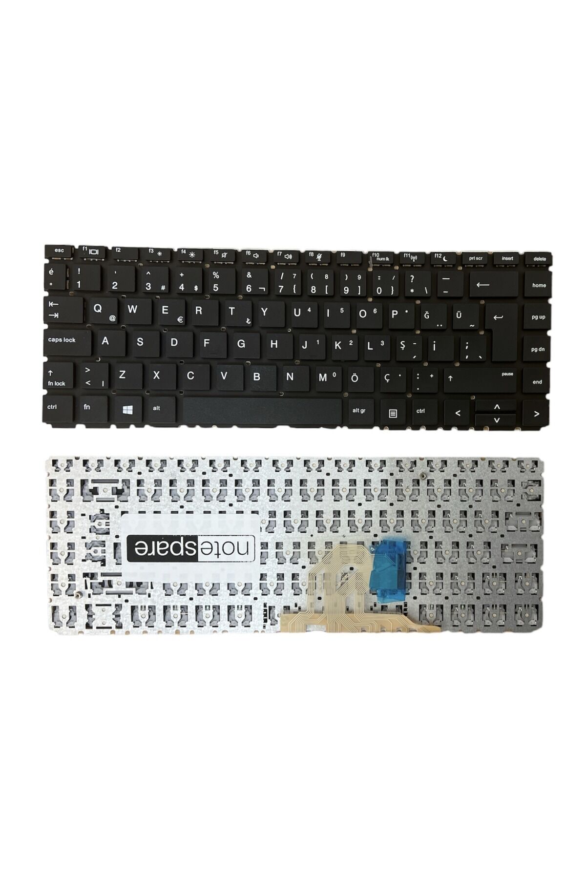 Hp ile Uyumlu Probook 440 G7 İ5-10210u Klavye Siyah TR Büyük Enter Versiyon