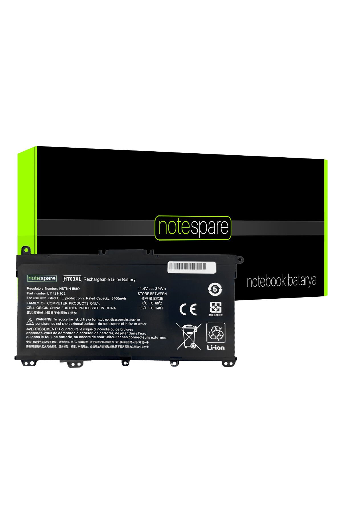 Hp ile Uyumlu 15s-eq0015nt 3L277EA, 15s-eq1002nt 9YH95EA Notebook Batarya Pil