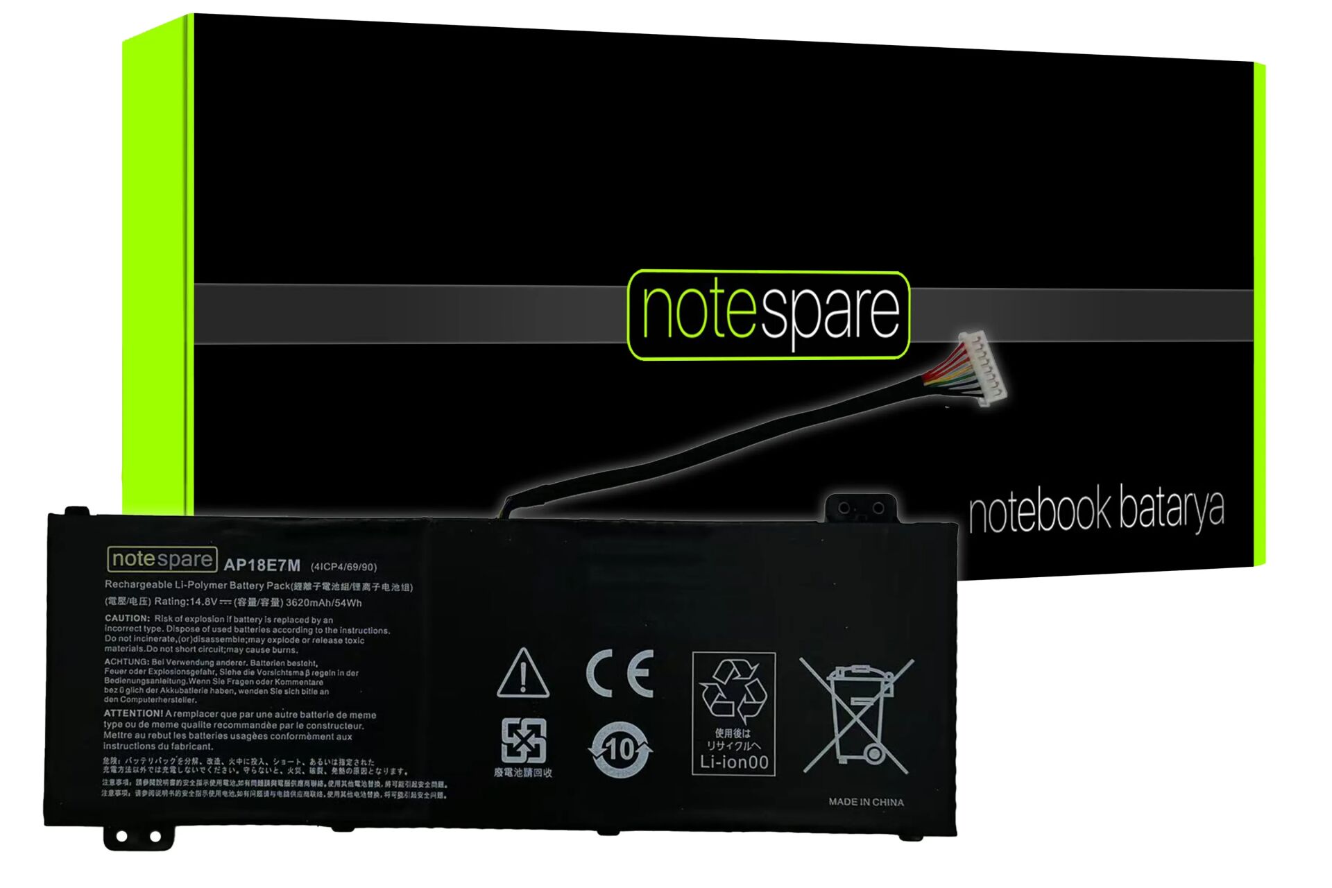 Acer Uyumlu N18C3, N18C4 Notebook Batarya Pil