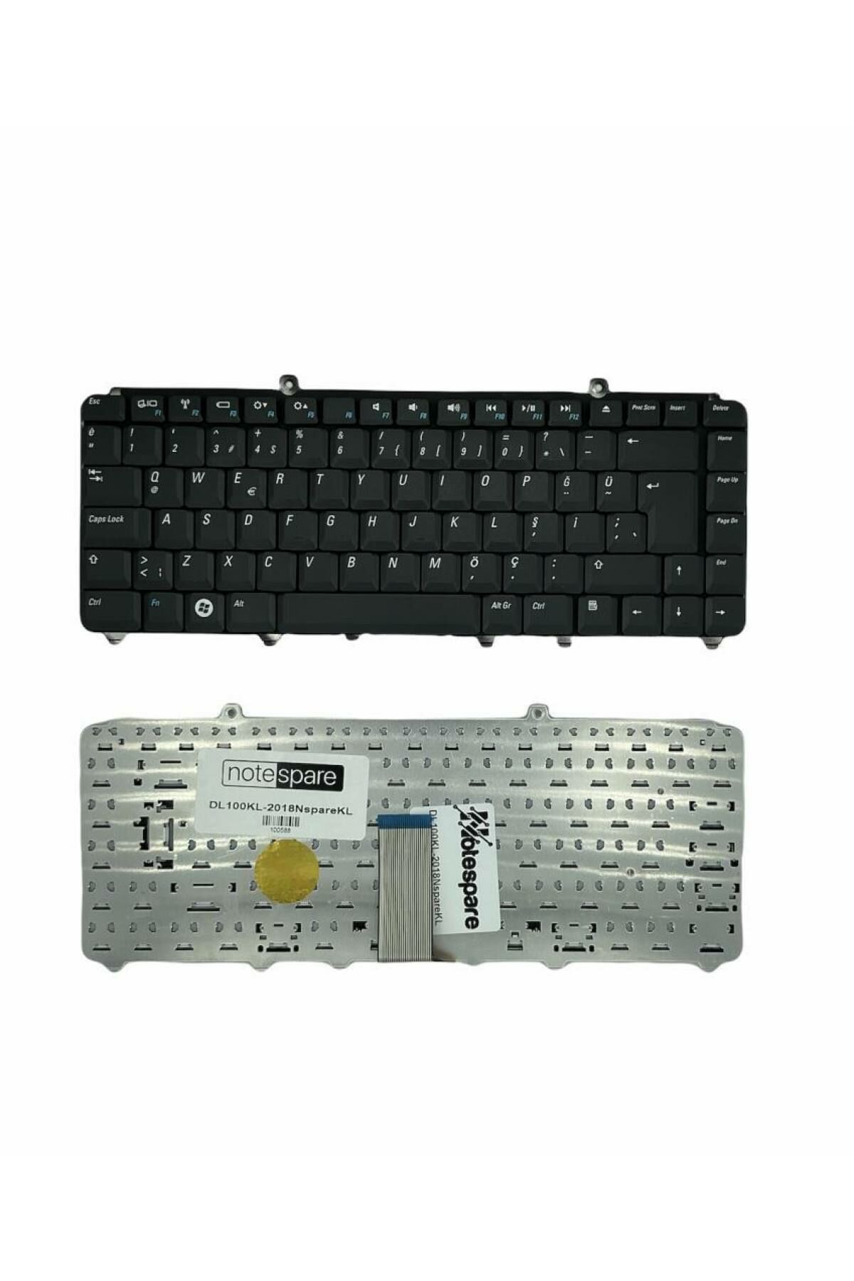 Dell ile Uyumlu 0NK844, 0P446J, 0P471J, 0R396J, 0RN127, A071 Notebook Klavye Siyah TR