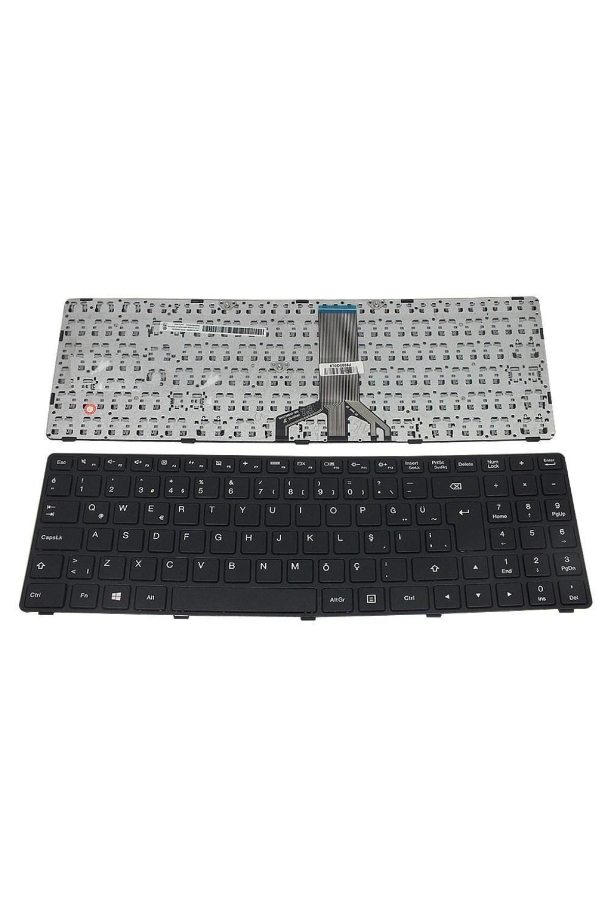 Lenovo ile Uyumlu 6385H-TR REV: MP0A Notebook Klavye Siyah TR