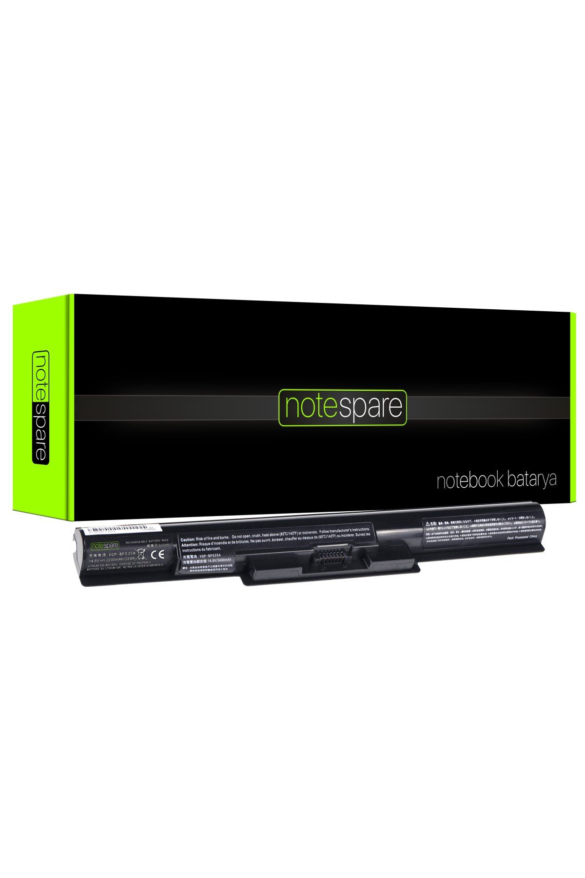 Sony ile Uyumlu Vaio Fit SVF1521R6E, SVF1521RST, SVF1521S2E, SVF1521S2R Notebook Batarya Pil