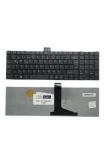 Toshiba ile Uyumlu Satellite C55DT-A, C55T-A, C75DT-A, C75T-A Notebook Klavye Siyah TR