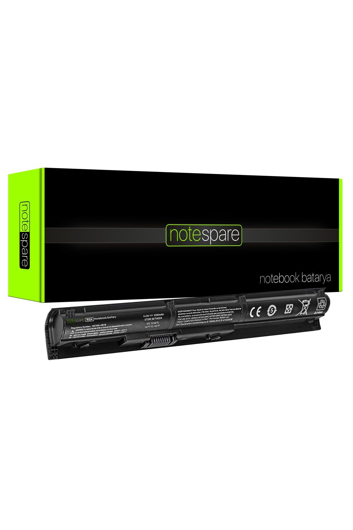 Hp ile Uyumlu R106, R1O6, RI06, RIO6, RI06XL, RI06055XL-CL Notebook Batarya Pil