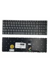 Lenovo ile Uyumlu IdeaPad 80XN, 80XR, 80XL, 80XM Klavye Füme TR Power Tuşlu Versiyon