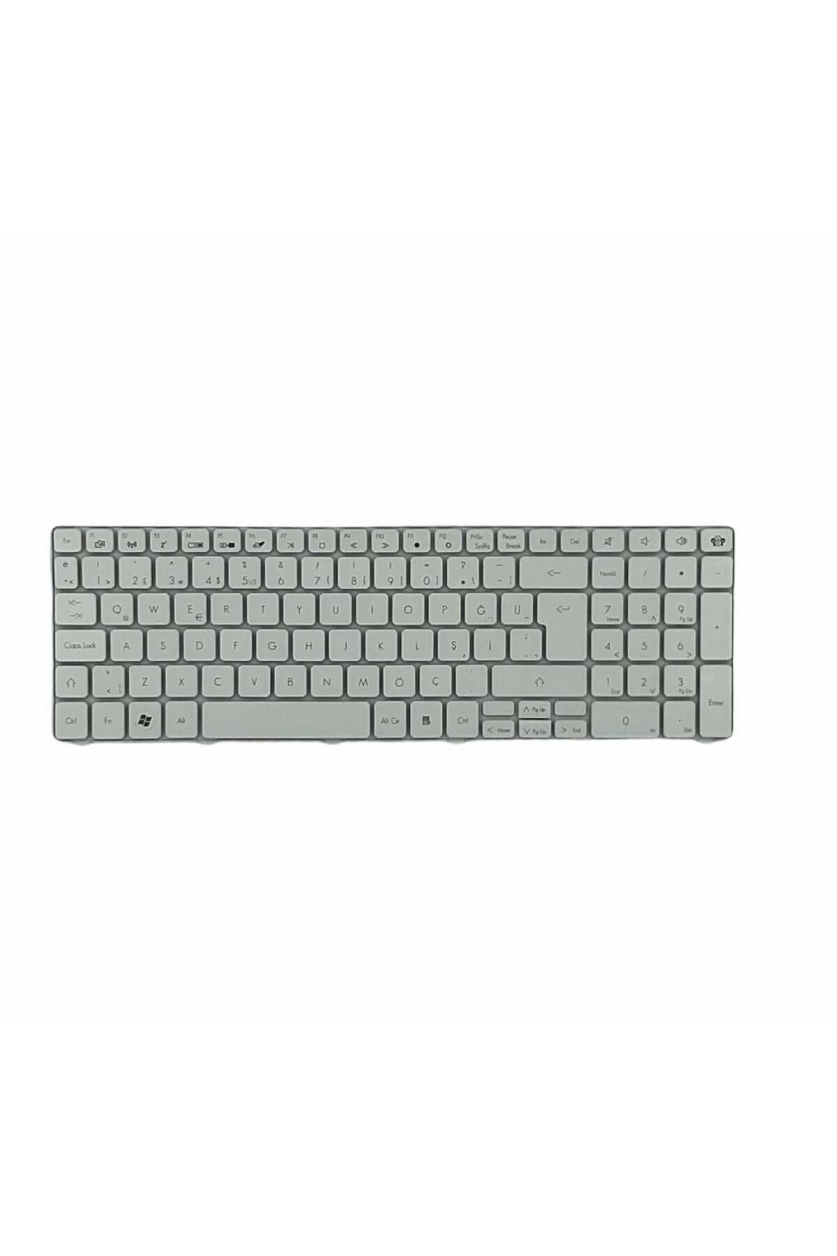 Acer ile Uyumlu MS2310, MS2313, MS2319, MS2384 Notebook Klavye Beyaz TR