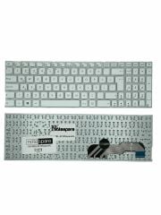 Asus ile Uyumlu Vivobook Max X541UA-GO1374D, X541UJ-GO050T Notebook Klavye Beyaz TR