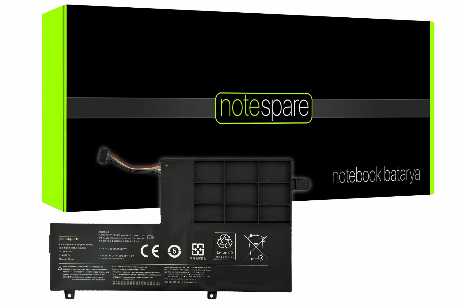 Lenovo ile Uyumlu M51-80, S41-70-ISE, S41-70-ITH Notebook Batarya Pil