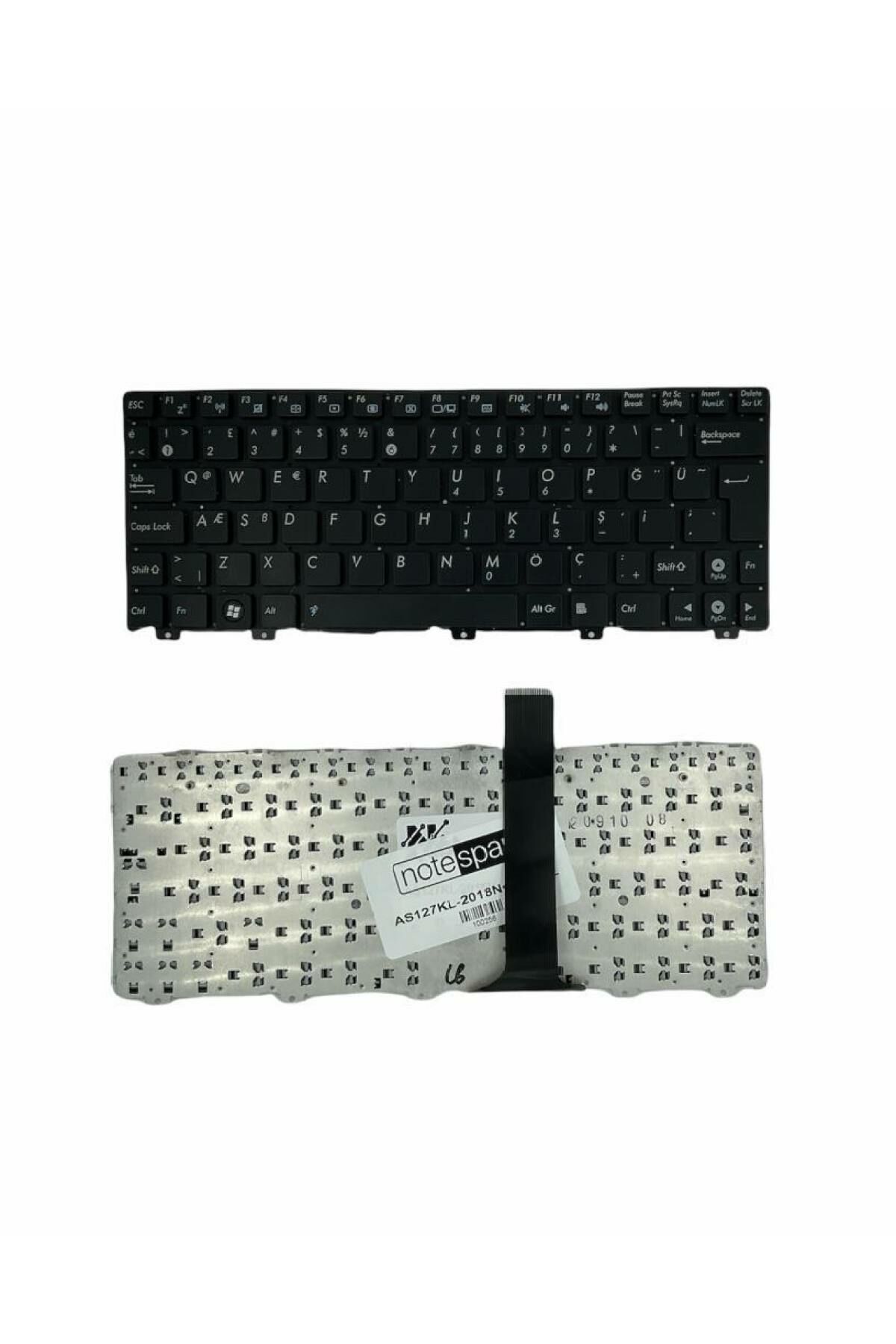 Asus ile Uyumlu MP-10B66TQ65286, MP-10B66TQ-9202 Notebook Klavye Siyah TR